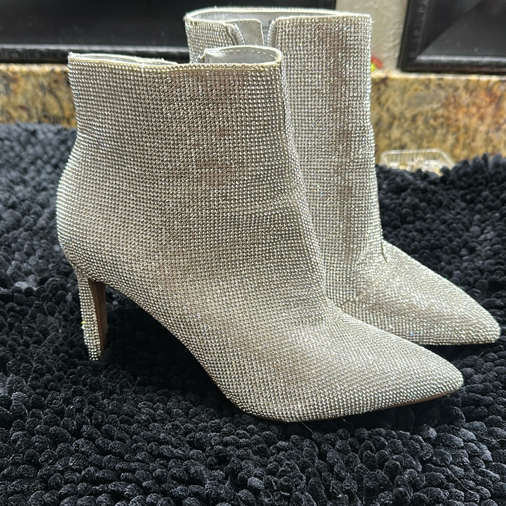 Gianni Bini rhinestone booties